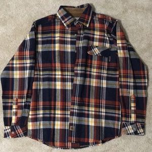 Flannel Button-Up Shirt